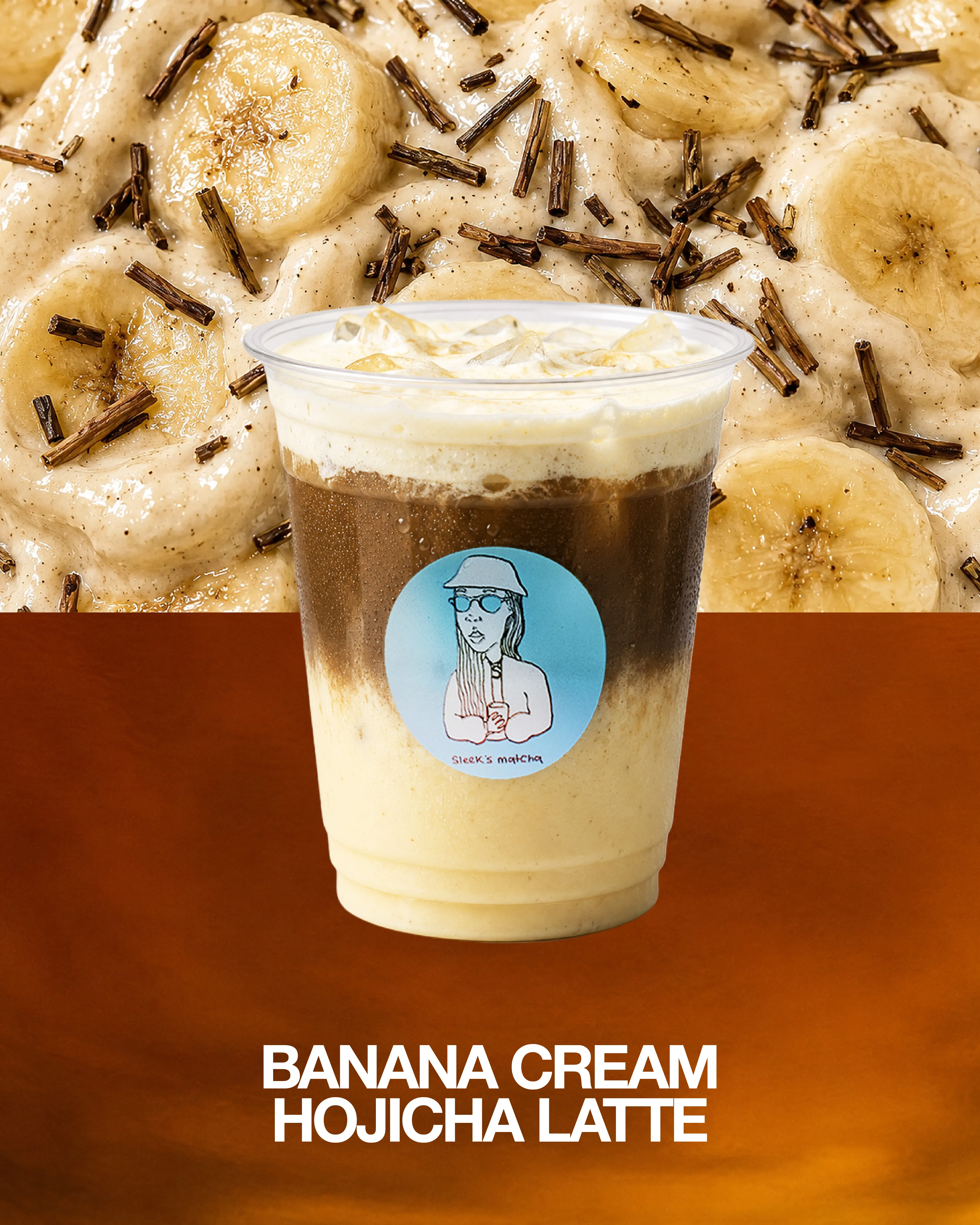 Banana hojicha